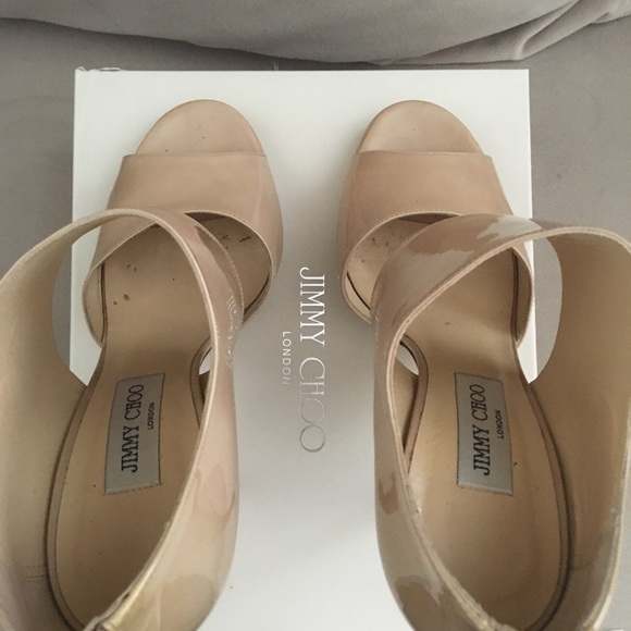 Black Friday! Jimmy Choo Private Patent, sz 40 - Picture 3 of 5